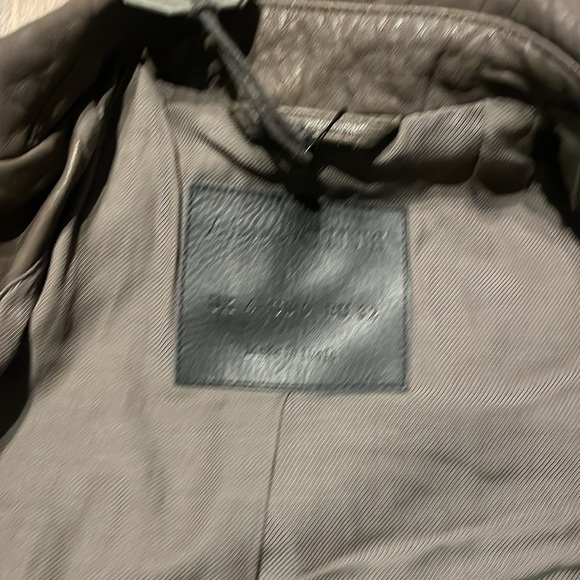 New with tags Allsaints Watson Biker Jacket - US0 - Picture 4 of 6
